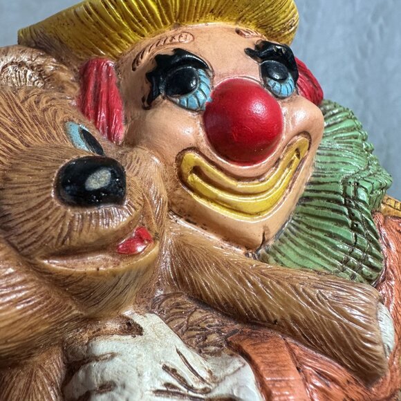 Vintage Frankies Design Nursery Rocking Horse & Clown Child’s Bedroom Decor 1985 - Picture 10 of 10